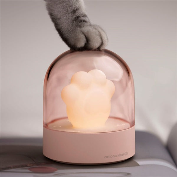 Exquisite Night Light Cat Paw Light USB Charging Music Box Warm Musical Lamp Cats Paw Lamp For Kids Children Gift Desktop Decor