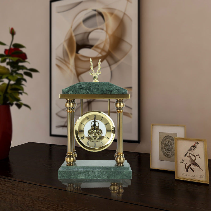 Classical Light Luxury Grandfather desk Clock Ornaments