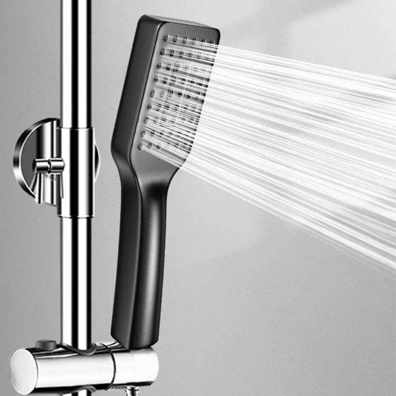 High Pressure Large Flow Handheld Shower Head Universal Removable Shower Sprayer Water Saving Spray Nozzle Bathroom Accessories