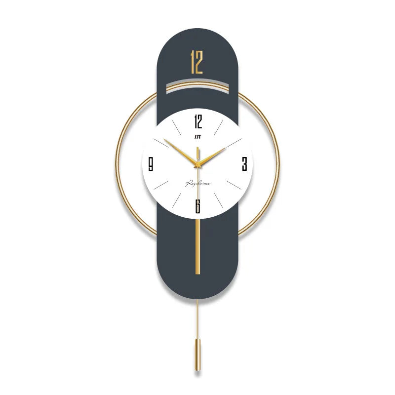 Luxury Wall Clock for Living Room Fashion Simple Clock Personality Creative Trending Decorative Clock Wall Modern Home Watch