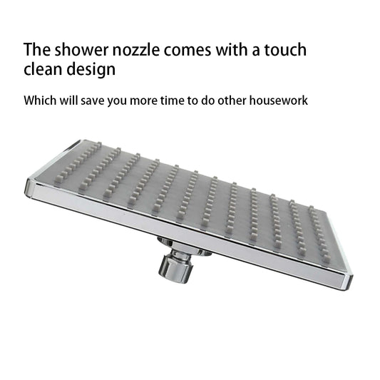 8 Inch Square Shower Head Single Spray Rain Nozzle Sprayer Shower Head Top spray showerhead Shower Head Accessories