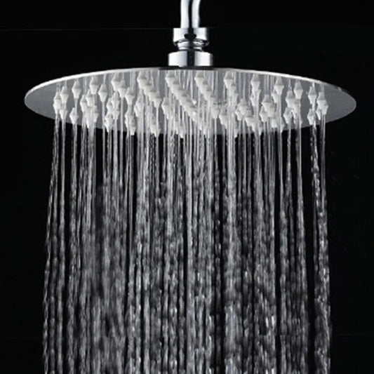 High Quality 6/8/10 Inch Stainless Steel Ultra-Thin Waterfall Shower Heads Rainfall Shower Head Rain Square Round