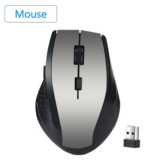 Wireless Gaming Mouse USB Receiver Game Portable Ergonomic Computer Silent Wireless Game Mouse for PC Desktop Laptop Accessories