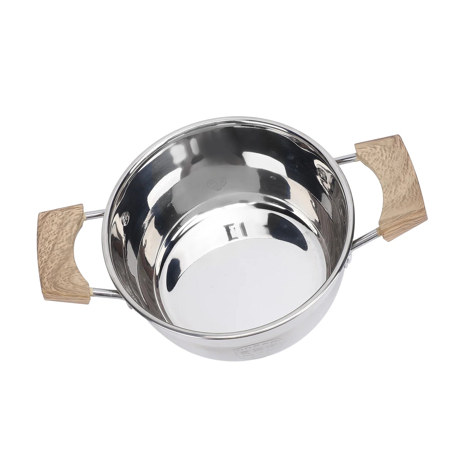 18cm 20cm Soup Pot Thick 304 Stainless Steel Stock Pot with Glass Lid Multi Purpose Cooking Pot for Gas Induction Cooker