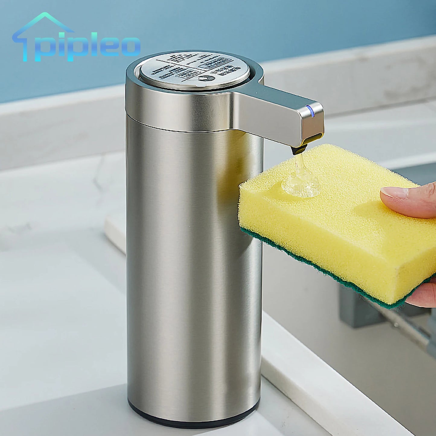 1 set Automatic Soap Dispenser  USB Rechargeable Adjustable Foam Soap Dispenser Touchless Induction Sensor Bathroom Accessories